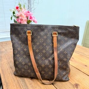 Louis Vuitton Brown Monogram Tote